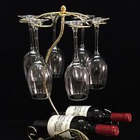 1PC Color Random Creative Newfangled Kitchen Grogshop Restaurant Decoration Iron Art Wine Place Rack