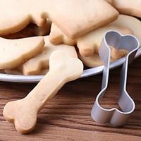1Pcs Dog\'S Favorite Bone Shape Aluminium Mold Cookie Cake Decorating Alloy Cutter Baking Mould Pastry Tools Baking Tools For Cakes