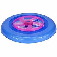 1PCS Colorful Spin LED Light Outdoor Toy Flying Saucer Disc Frisbee UFO Kid Toy Ramdon Color