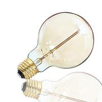 1pcs G95 40W Z Vintage LED Bulb E27 Filament lamp Decorative Lamp Bulb Vertical Firework Edison Lamp AC110-130V