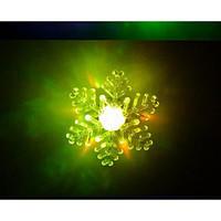 1pcs Snowflake Colorful LED Night Light