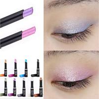 1Pcs Brand Eyeshadow Stick Music Flowers Single Colors Golden Luminous Eye Shadow Cosmetic Eyes Cream Pen