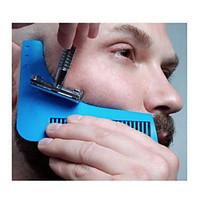 1pcs beard shaping tool gentleman beard trim template hair cut hair mo ...