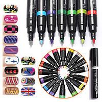 1pcs nail art kits nail art 3d nail painting pen dotted pen painting f ...