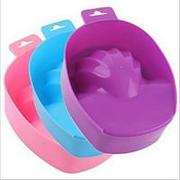 1Pcs Manicure Tool Manicure Foam Hand Bowl With a Bowl Of Hand Care Softening Cutin Color Random Delivery