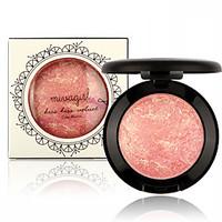 1Pcs Baked Blush Palette Baked Cheek Color Blusher Blush Colorete Iluminador Maquiagem Bronzer Sleek Cosmetic Shadows