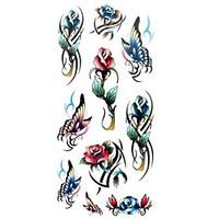 1pc womens waterproof temporary tattoos fingerneck tattoos small rose  ...