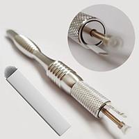 1PCS Eyebrow Trimmer Metal Tattoo Pen Normal Blue / Red / Golden / Silver Random Color