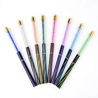 1PC Nail Art tool The Cat\'s Eye A Pencil Paint Pen With Drill Phototherapy Pen Nails Coloured Drawing Or Pattern 8 Paragraph