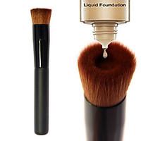 1pcs Foundation Brush Nylon Synthetic Hair Professional Eco-friendly Limits bacteria Portable Wood Face Others Cosmetic Makeup Brush