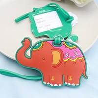 1pcs Lucky Elephant Luggage Tag Favor Beter Gifts baby shower favour supplies Recipient Gifts