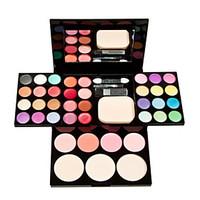 1Pcs Make-Up Box Of Color Plate Of Makeup Set 24 Color Eye Shadow 8 Color Lip Gloss 4 Color Blush 3 Powdery Cake