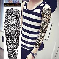 1Pcs Large Waterproof Fake Paste Leg Full Arm Tattoo Sticker Sleeve On The Body Art For Men Women Paper Paste