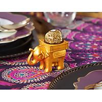 1Piece/Set Favor Holder Resin Lucky Elephant Ferriero Candy Holder, Place Card Holder Party décor