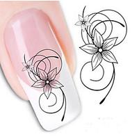 1pcs Nail Water Transfer Stickers