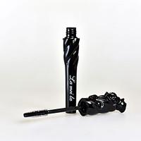 1Pcs Rose Curling Thick Lengthening Mascara Waterproof Super-Black Long Lash Mascara