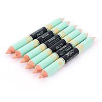 1Pcs Dual-Color Concealer Pen Cover Pencil Makeup Cosmetic Soft Foundation
