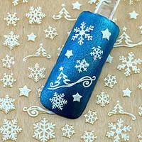 1pcs Christmas 3d Glitter Nail Art Stickers Winter Manicure Nails Decals Foil Decorations Tool Snowflake Design