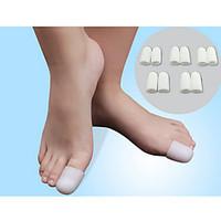 1Pairs Silica Gel Foot Corn Blisters Remover Toe Tube Relief Foot Bunion Pain Toe Finger Protector Caps Soft Cushion
