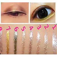 1Pcs Women Shiny Long Lasting Eye Liner Waterproof Makeups Eyeliner Liquid Beauty Cosmetic Tool Gift For Girls