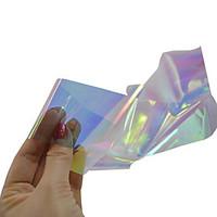 1pcs 1004cm Nail Art DIY Glitter Shinning Colorful Color Transfer Foil Stickers BL01-02