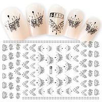 1pcs Fashion Gorgeous Necklace Design Nail Art DIY Beauty 3D Stickers Charming Decoration For Manicure Beauty F113