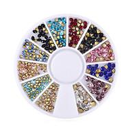 1PC Nails Decorations The Size Of The The Bottom Of The Tip Diamond Shiny The Crystal 2mm 3mm