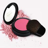 1Pcs Long Lasting Maquiagem Brand Blusher Makeup Palette Powder Natural Make Up Blush Bronzer With Brush For All Skin Types