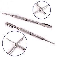 1Pcs Exfoliating Dead Skin Contusion and Double Push Dead Fork Resurrection Tool Stainless Steel Push