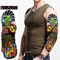 1Pcs Temporary Tattoos Stickers On The Body Art For Men Women Waterproof Fake Tattoo Paste Full Arm Tattoo Sticker