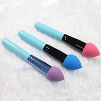 1Pcs Fashion Cream Foundation make up Cosmetic Makeup Brushes Liquid Sponge Brush(Random Color)