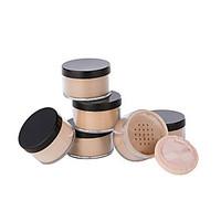 1Pcs High Quality Long Lasting Loose Powder Waterproof Matte Setting Powder With Puff Concealer Light Banana Powder 20G