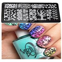 1pcs new nail art stamping plates diy image templates tools nail beaut ...