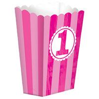 1st Birthday Pink Treat Box