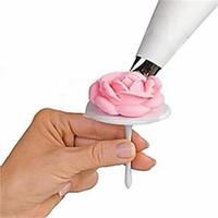 1Set/4Pcs New Sugarcraft Cupcake Cake Stand Icing Cream Flower Decorating Nail