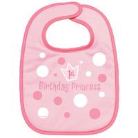 1st Birthday Girl Bib