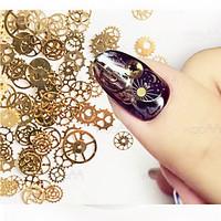 1set diy steampunk decor copper nail art decoration