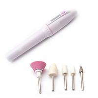 1set nail art tips electric drill pen shaped professional manicure ped ...