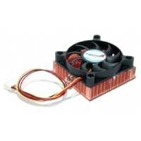 1U 60x10mm Socket 7/370 CPU Cooler Fan with Copper Heatsink & TX3