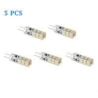 1W G4 LED Corn Lights T 24 110 lm Warm White / Cool White DC 12 V 5 pcs