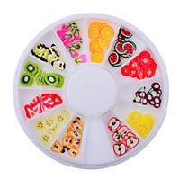 1wheel Fruit Plymer Clay Fimo 3d Nail Art Decorations