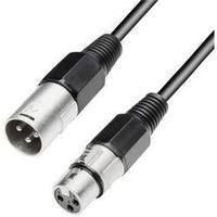 [1x XLR plug - 1x XLR socket] 15 m Black Paccs