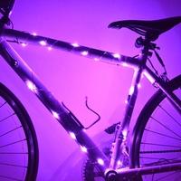 2 Modes 30 LED Lights Water Resistant Bicycle Bike Cycling Wire Tyre Wheel Spoke Light Lamp