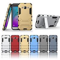 2 In 1 Armor Hard Back Shockproof Case with Stand for Samsung Galaxy J3 J5 J7 2016