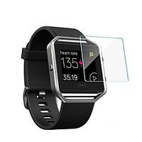 2 PACK Premium HD Clear 9H Hardness Ballistic Glass Screen Protector Film with Oleophobic Coating for Fitbit Blaze Smart Watch
