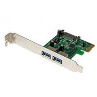 2 port pci express pcie superspeed usb 30 card adapter with uasp sata  ...