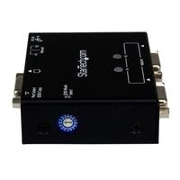 2 port vga auto switch box with priority switching and edid copy