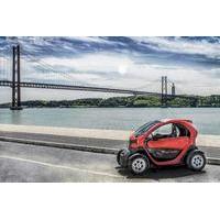 2-Seater Electric Car Rental with GPS-guided Tours in Lisbon