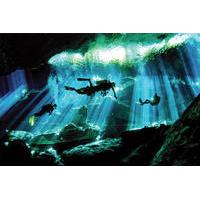 2-Tank Dive in Cenotes from Playa del Carmen