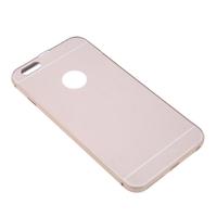 2-in-1 Detachable Ultrathin Lightweight Fashion Bumper Protective Metal Frame Shell Case + PC Back Cover for iPhone 6 Plus